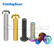 M6 Titanium Bolt Button Head Torx Screws for Bike Bicycle 10 15 20 25 30 35mm