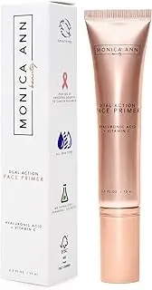 Dual-Action Face Primer (Vitamin C and Hyaluronic Acid), Monica Ann Beauty; Foundation Primer 15mL