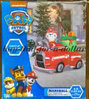 *NEW* 6' ft Inflatable Paw Patrol-Marshall Fire Truck-Engine-Airblown-Christmas
