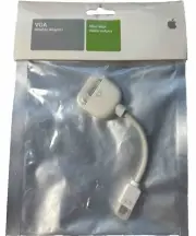 NEW GENUINE APPLE DISPLAY ADAPTER MINI-VGA to VGA OUTPUT M8639G/A OEM iMac mac