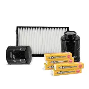 NGK Glow Plug & NTK Filter Service Kit for Ford Ranger PX1.PX2 3.2L P5AT 11-17