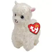 Ty Beanie Baby LILY the White Llama (6 Inch) Plush Stuffed Toy Animal NEW MWMTs