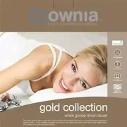 DOWNIA Gold Collection White Goose Down Quilt Doona Super King Size Bed RRP$1799