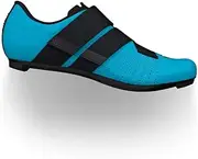 [Fizik] R5 Tempo Powerstrap Clip-in Cycling Shoes, Blue/Black, Size