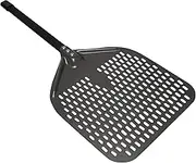 Perforated Pizza Peel, 12 Inch Rectangular Pizza Peel Turning Pizza Peel Pizza Shovel for Baking Homemade Pizzas