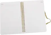 FIXOSHEE 2025 Diary Planner Hardcover Spiral Notebook Notepad Daily Planner for Work and Home