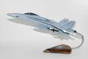 VFA-83 Rampagers USS Saratoga 1990 F/A-18C Model, Navy, 1/37th (18") Scale