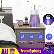 1/2PCS Electric UV Mosquito Lamp Fly Trap Insect Bug Zapper Catcher Mozzie