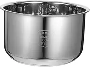 MUCKLILY Multi Use Inner Pot for Electric Rice Cooker Replacement Pot with Built Measurement Scale Compatible with Various Cookers and Safe Kitchen
