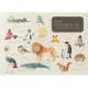 100 Writing & Crafting Papers of Animals: Book with 2 Stories and Gilbert Plush Toy
