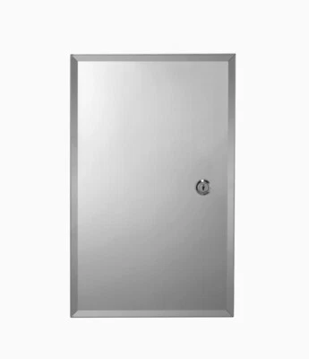 Croydex WC846005 Trent Stainless Steel Lockable Medicine Cabinet