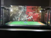 Skyy Moore Custom 2-card PSA display case with LED lights - WMU / Chiefs
