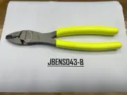 Snap-on Tools USA NEW HI-VIZ Soft Grip 9" Wire Terminal Crimping Tool 29ACFHV
