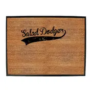 Salad Dodger - Funny Novelty Doormat Man Cave Floor mat