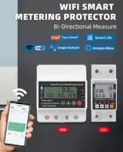 Voltage Protector Smart Over Under For WiFi Earth Leakage Relay Switch Meter