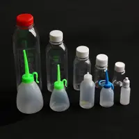 在飛比找ETMall東森購物網優惠-膠瓶壺油瓶壺塑料瓶酒精瓶液體瓶空瓶方形透明裝針頭尖嘴滴膠瓶m