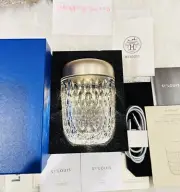 NEW Hermes Saint St. Louis Champagne Gold Folia Mini Portable LED Lamp BNIB