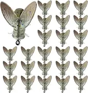 Ketunedi Fly Fishing Baits, Fishing Flies | Fly Fishing Lure Simulation Fly Fishing Gear Baits Accessories | Exquisite Assortment of Realistic Flies for Stimulator Bait, Trout, Salmon, Bass