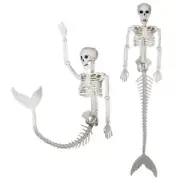 Skeleton Mermaid Skeleton Decoration Fish Skeleton Statue Party