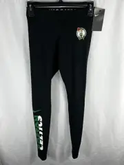 Nike Boston Celtics Leggings Pants NBA Basketball Tatum Brown White Holiday XS