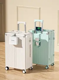 在飛比找Yahoo!奇摩拍賣優惠-Rimowa日默瓦行李箱女多功能可充電拉桿箱20寸登機箱男2