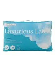 [Dunlopillo] Luxurious Latex Classic Medium Profile & Feel in White