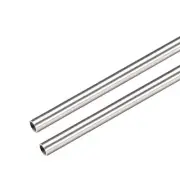2PC 304 Stainless Steel Capillary Tube 2.8mm ID 3.2mm OD 300mm Long 0.2mm Wall