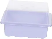 POPETPOP 2 Sets Breathable Starter Tray for Germination Nursery Pot for Growing Microgreens and Salad Leaves Provides Optimal Nourishing Space for Healthy Plants