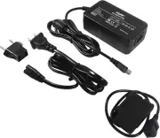 HQRP AC Power Adapter Kit for Nikon D3100 D3200 D5100 Coolpix P7000 P7100 P7700