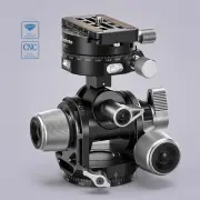 Leofoto G4PRO Geared Head Panorama Camera Tripod Ball Head with Plate