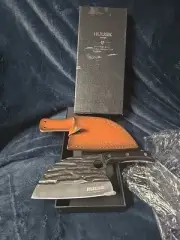 Huusk Japan Knives, Upgraded Serbian Chef Knife Japanese Meat Cleaver Knife for