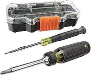[KLEIN TOOLS] 80066 Precision Driver Kit with Multi-Bit Screwdriver and All-in-One Repair Tool Kit with 39 Bits for Apple Products, 2-Piece
