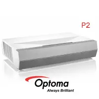 在飛比找momo購物網優惠-【OPTOMA】奧圖碼 P2 4K 超短焦雷射電視 家庭劇院