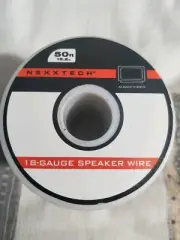 Nexxtech 18 Gauge Speaker Wire 50 ft 50 Feet Spool New Sealed Copper