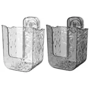 Multipurpose Wet Tissue Organizers Box Sturdy Plastic for Various Wipe Sizes