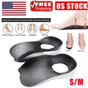 3/4 Orthotic Shoe Insoles Inserts Plantar Fasciitis Flat Feet High Arch Support