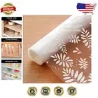 Waterproof & Oil-Proof Non-Slip Kitchen Cabinet Liners - Floral EVA 17.7"x360"