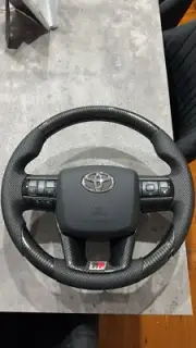 TOYOTA HILUX STEERING WHEEL UPGRADE 2015 - 2021 PLUG AND PLAY