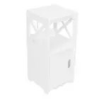 Storage Nightstand Cabinet Shelf Unit for Bedroom Living Room Bathroom