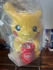 Pokemon Pikachu Japanese plush/cup holder Kuji prize "B"
