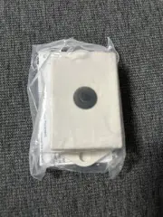 ETS SM1-LE Surface Mount Omni Directional Microphone White Plastic Box Ets Sm1