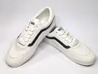 Vans Brooklyn LS Off-White/Black Men's Chunky Lace Skate Shoes - Size 10 NWB