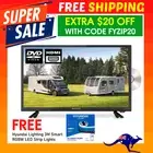 Soniq 24" Inch HD LED LCD TV Built-In DVD Player Combo for Caravan Car 12V/240V