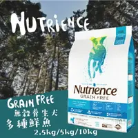 在飛比找樂天市場購物網優惠-Nutrience紐崔斯 無穀養生犬【多種鮮魚】2.5kg 