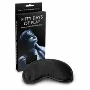 Fifty Days of Play .... Sensuous Satin Black Blindfold
