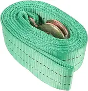 DINHEAROM Heavy Duty Tow Strap with Hooks Capacity Durable Towing Strap for Secure Attachment to Trucks and Boats for Towing and Transporting