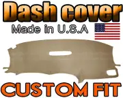 fits 2001-2007 DODGE CARAVAN DASH COVER MAT DASHBOARD PAD MADE IN USA / BEIGE