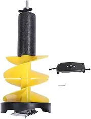 Torvex Ice Auger, Electric Drill Auger Kit for Ice Fishing with Strong Power, Winter Ice Hole Drilling Tool, Battery Powered Ice Auger