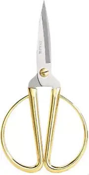 5 Inch All Stainless Steel Sewing Scissors, Tailor Scissors for Embroidery, Sewi