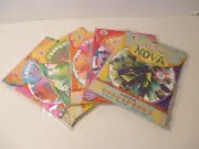 Lot of 5 New Giant 10" Nova Hanging Crepe Paper Art Craft Flowers